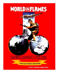 World in Flames Collector's Edition Deluxe game (slighty damaged corner)
