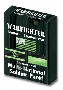 Warfighter Modern Shadow War- Expansion 29 Multi-National Soldier Pack