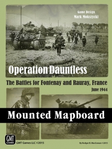 Operation Dauntless/Red Winter Mounted Mapboard