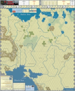 The Russian Campaign Mounted Mapboards