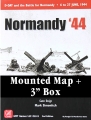Normandy '44 Mounted Map + 3