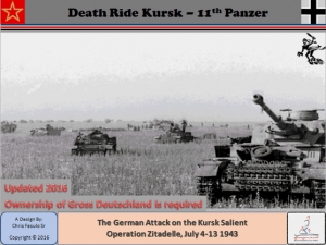 Death Ride Kursk 11th Panzer