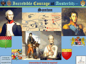 Incredible Courage at Austerlitz - Santon