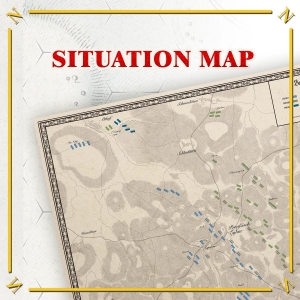 Eylau 1807 - Situation map