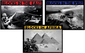 Pack de 3 jeux Blocks in the East/West/Afrika