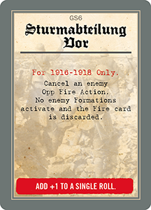 German Strategy Card