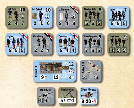 Great War Commander Counters