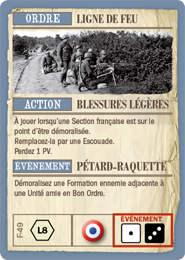 French Fate Card