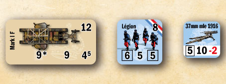 Great War Commander BEF Counters